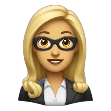 corporate batman woman sticker
