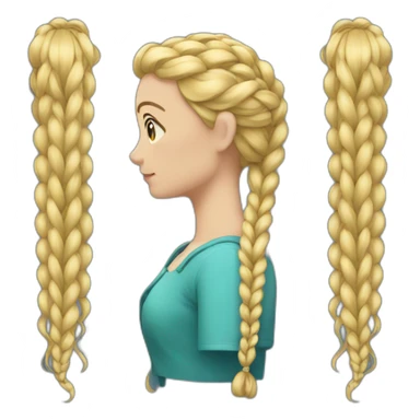 Tresse sticker