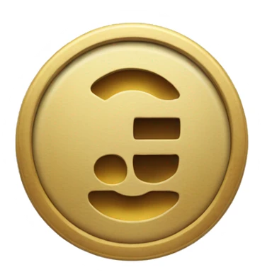 circle with the letter c inside and it spins and make it look like a coin sticker