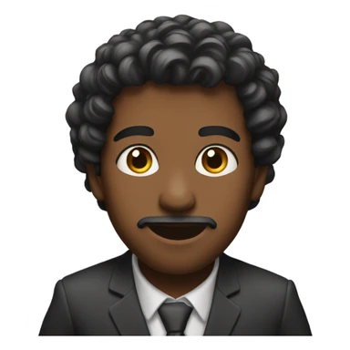 ambitious face  sticker