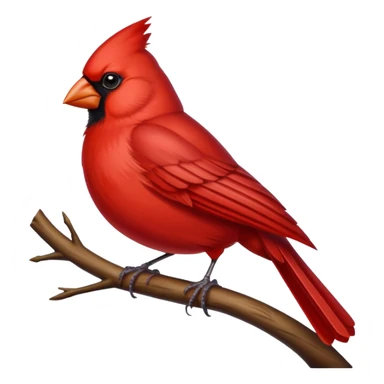 Cardinal bird sticker