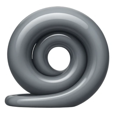 grey swirl slide sticker