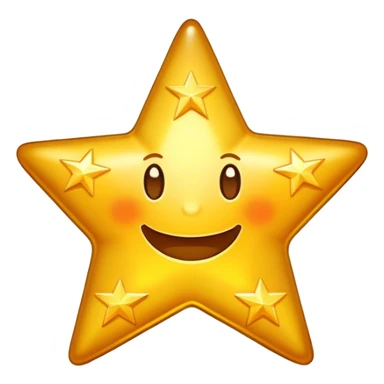 make me a star with awesome, very good, perfect etc. texts on it sticker