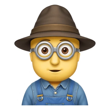 Minion at Thanksgiving sticker