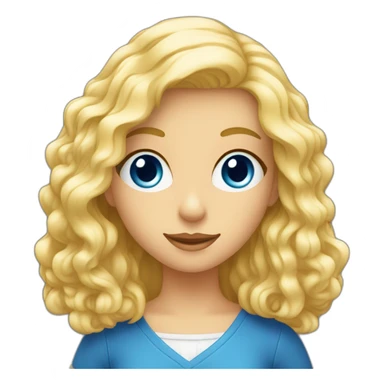 Fille blonde yeux bleus tenant de la bière sticker