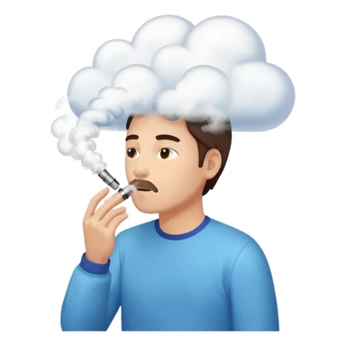 Vaping sticker