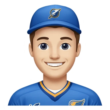 Let’s go blues! sticker