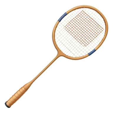 Make a badminton racket emoji  sticker