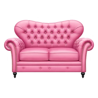 pink sofa sticker