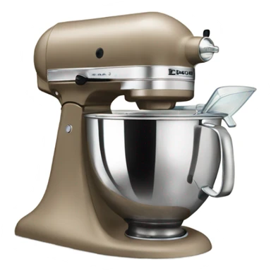 Kitchen Aid mixer dark beige sticker