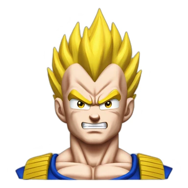 majin vegeta sticker