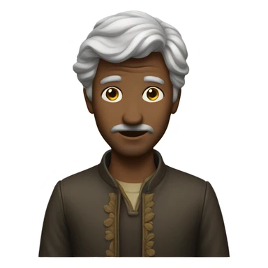 A man do meving sticker