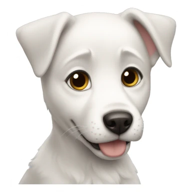 Joshua rush as talking white puppy sticker