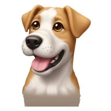 cachorro sorrindo  sticker
