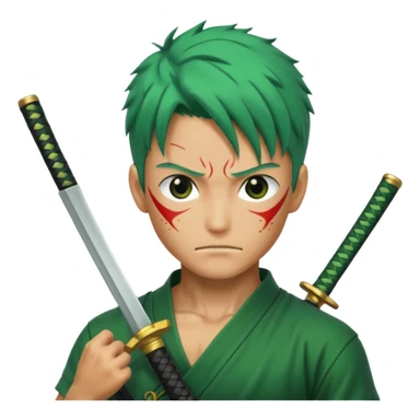 I want zoro's  emoji sticker