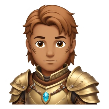 DnD character and his outfit sticker