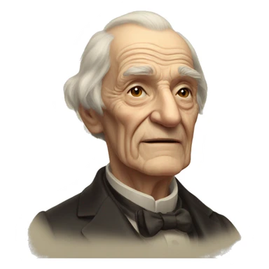 102 years old man in London 1866 sticker