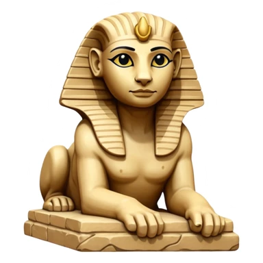 sphinx statue sticker