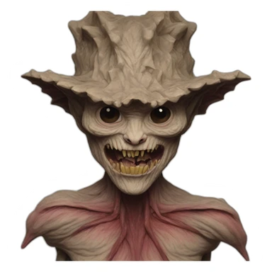 Demogorgon from stranger things sticker