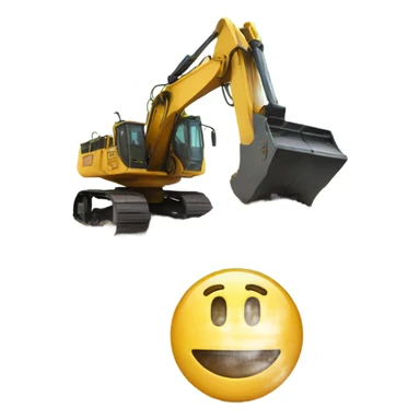 happy digger under the palm near sea beach sticker