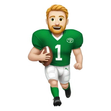 Irish football sticker
