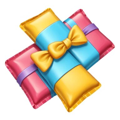 retro candy wrapped  individual  sticker