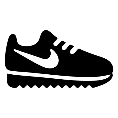 Nike Cortez sneakers, classic design sticker