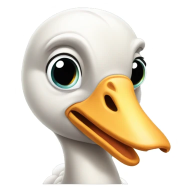 a smiling dodo sticker