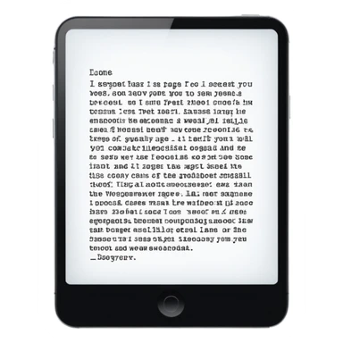 bot writes text sticker