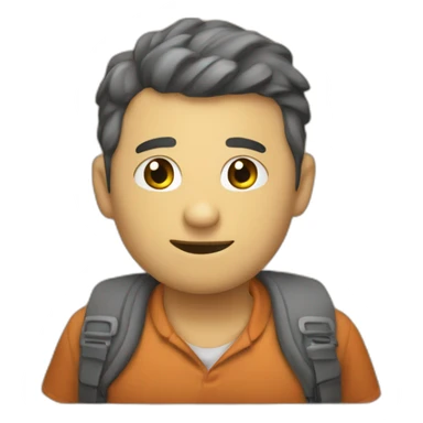 Carnet qui vole sur un tapis sticker