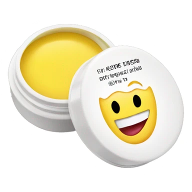 lip balm with label sticker