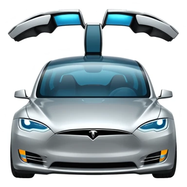 Tesla transforming sticker