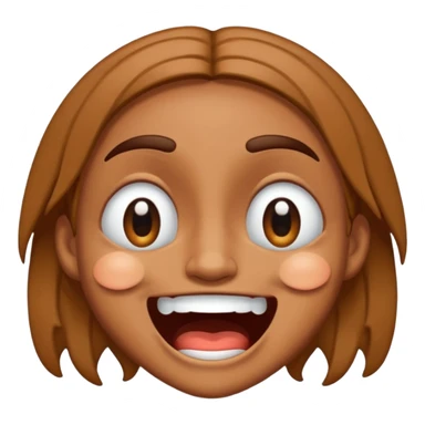 laughing crying mad emoji with eyes crossed sticker