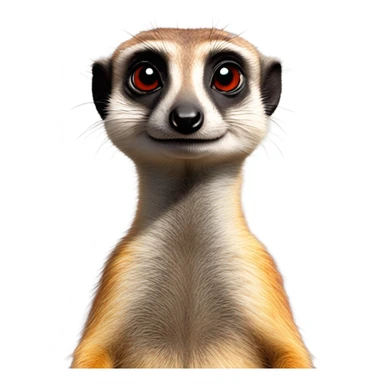 meerkat blue red bull aubergine sticker