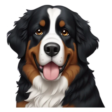 Bernese Mountain Dog big paws sticker