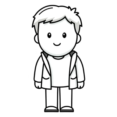 Person who is a biker sticker