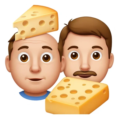 John pork with Tim cheese  sticker