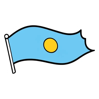 Balearic Islands Flag Emoji sticker