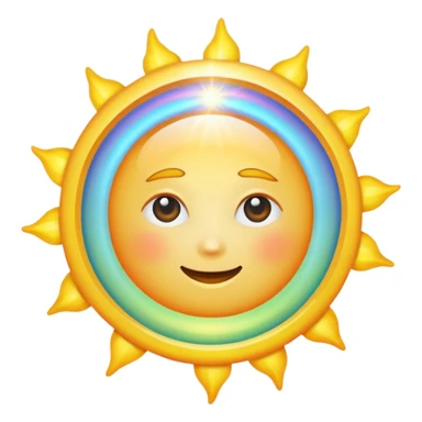 Sun Halo sticker
