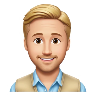 Ryan gosling ken from Barbie sticker