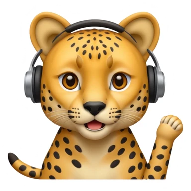 Cheetah podcast sticker