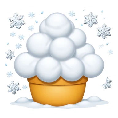 A soft snowfall with large white flakes floating gently.























































 sticker