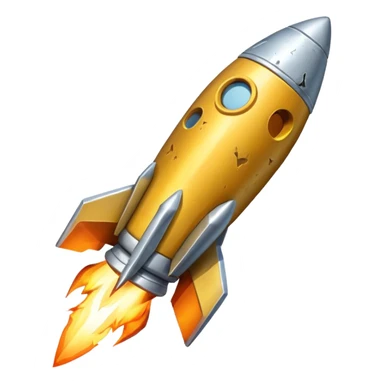 a blocked rocket sticker