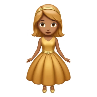 Female Butterscotch éclair combined  sticker