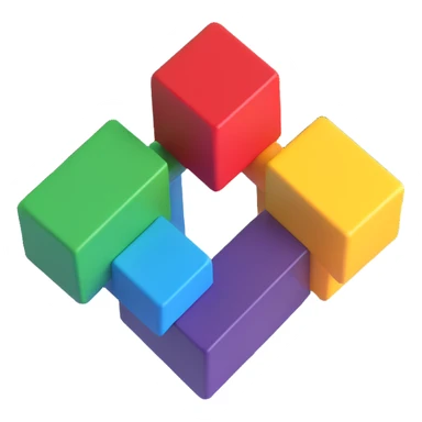 Roblox logo, smooth 3D style, digital use sticker