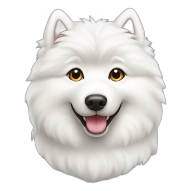 Samoyed cute sticker