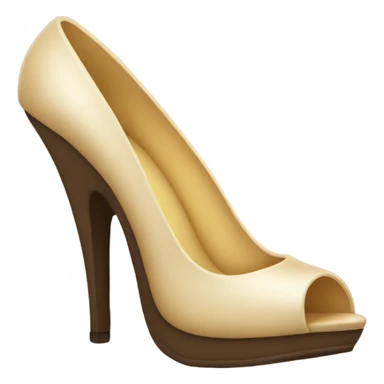 High heel sticker