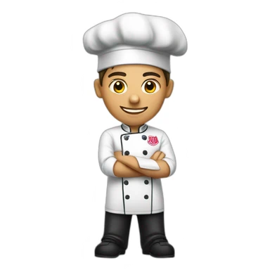 Adolescente chef hincha de River Plate sticker