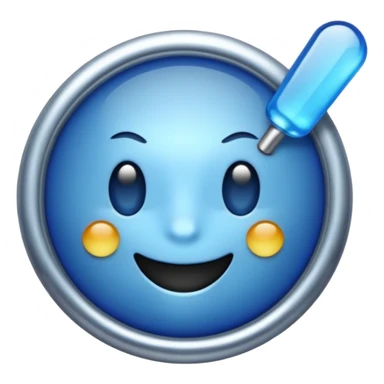 Emoji blue tick in Instagram sticker