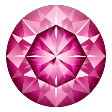 Pink daimond sticker